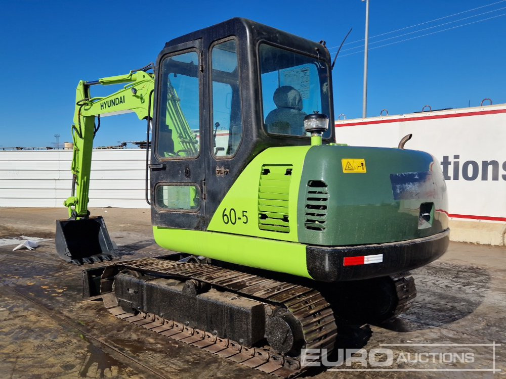 2017 Hyundai ROBEX60-5 - Minikotró: 3 kép. 2017 Hyundai ROBEX60-5 - Minikotró: 3 kép.