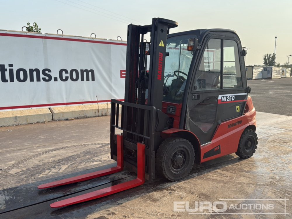 2017 Manitou MI25D - Villás targonca: 1 kép. 2017 Manitou MI25D - Villás targonca: 1 kép.