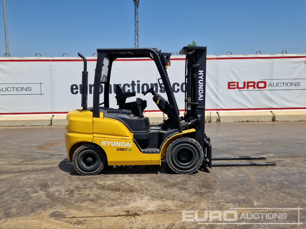 Villás targonca 2018 Hyundai 25D-9: 6 kép.