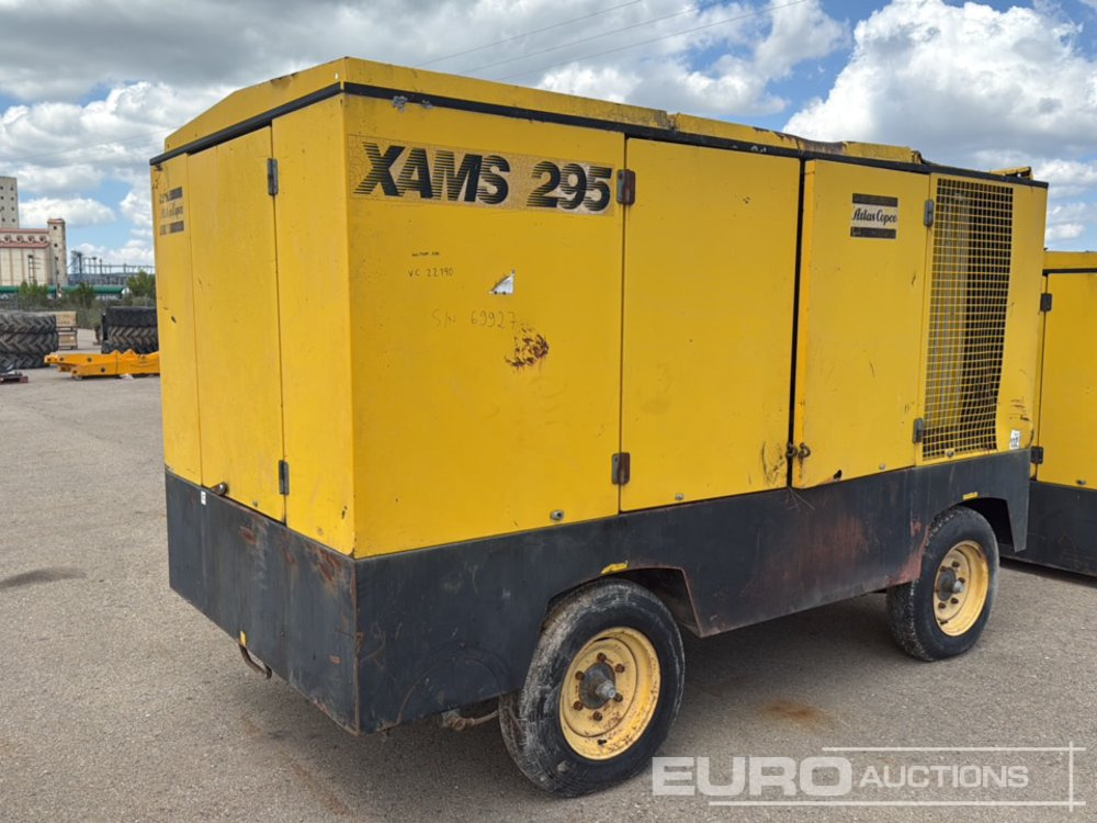 Atlas Copco XAMS 295 - Légkompresszor: 3 kép. Atlas Copco XAMS 295 - Légkompresszor: 3 kép.