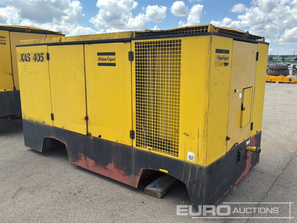 Atlas Copco XAS405 - Légkompresszor: 2 kép. Atlas Copco XAS405 - Légkompresszor: 2 kép.