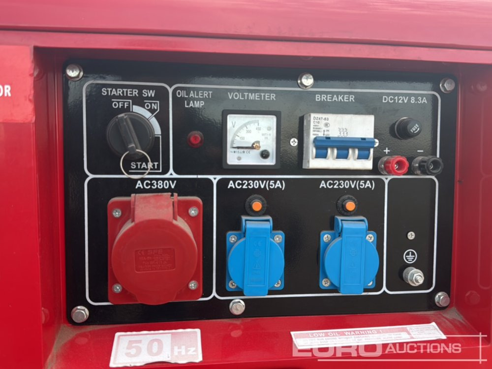 Áramfejlesztő Erdmann ER10000: 6 kép. Áramfejlesztő Erdmann ER10000: 6 kép.