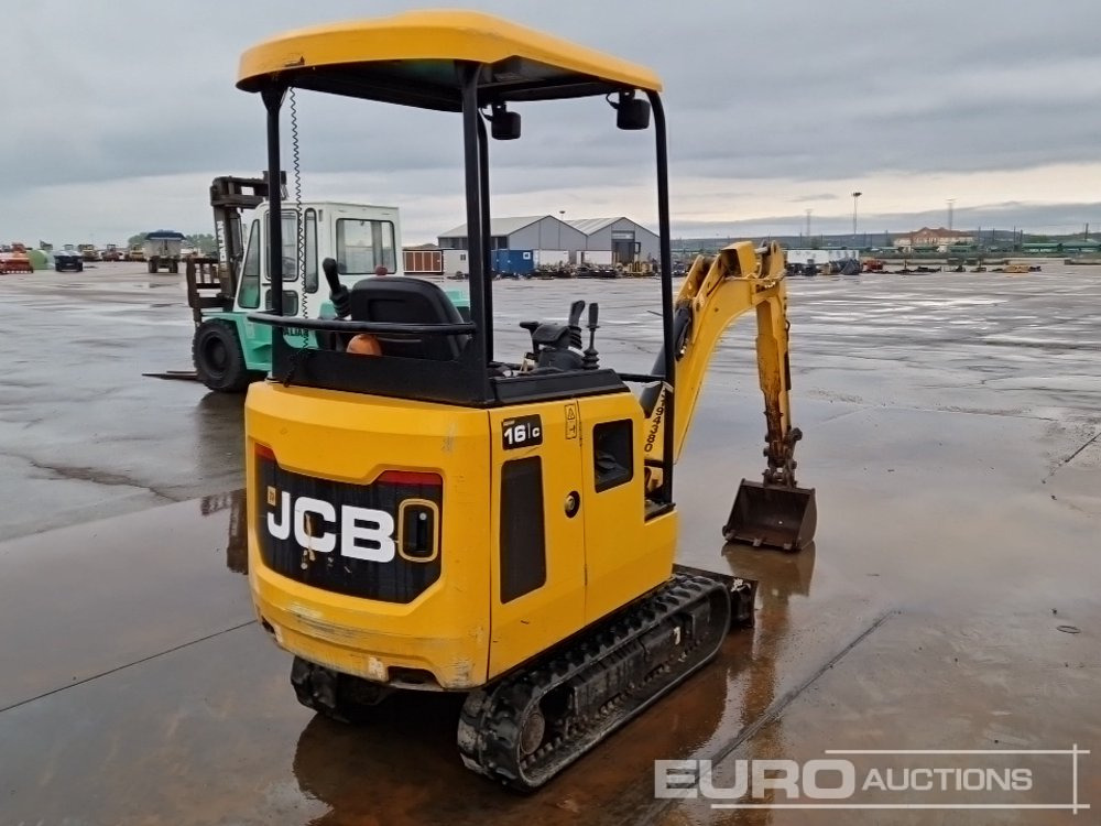 JCB 16C-1 - Minikotró: 5 kép. JCB 16C-1 - Minikotró: 5 kép.