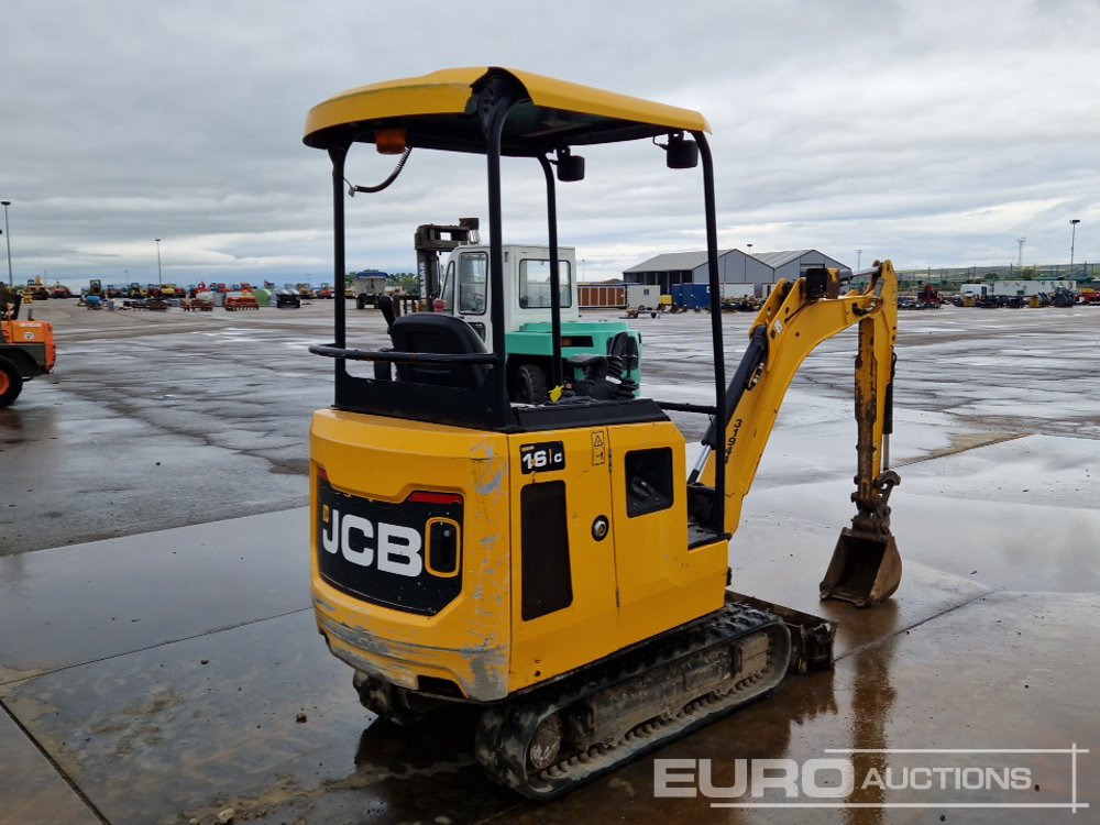 JCB 16C-1 - Minikotró: 5 kép. JCB 16C-1 - Minikotró: 5 kép.