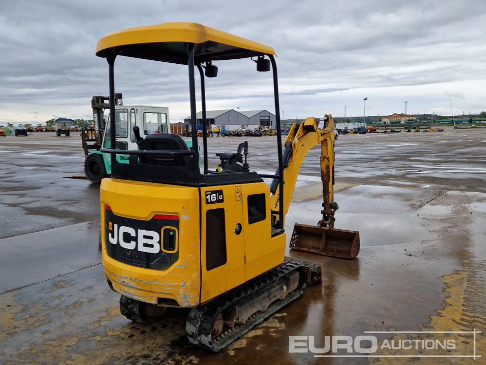 JCB 16C-1 - Minikotró: 5 kép. JCB 16C-1 - Minikotró: 5 kép.
