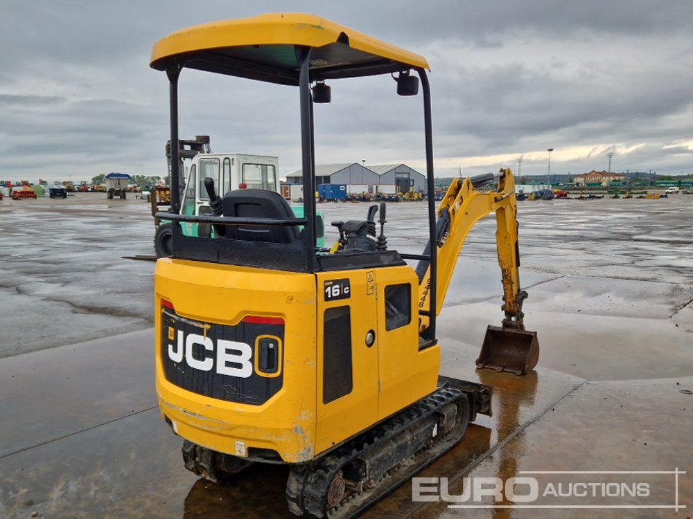 JCB 16C-1 - Minikotró: 5 kép. JCB 16C-1 - Minikotró: 5 kép.