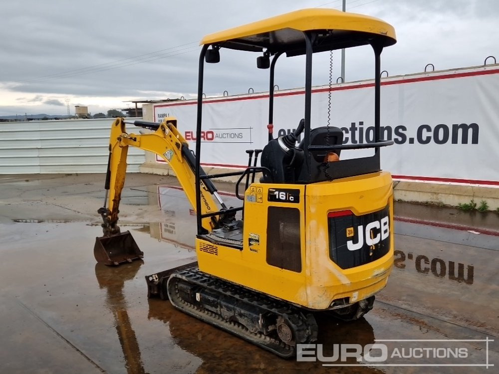JCB 16C-1 - Minikotró: 3 kép. JCB 16C-1 - Minikotró: 3 kép.