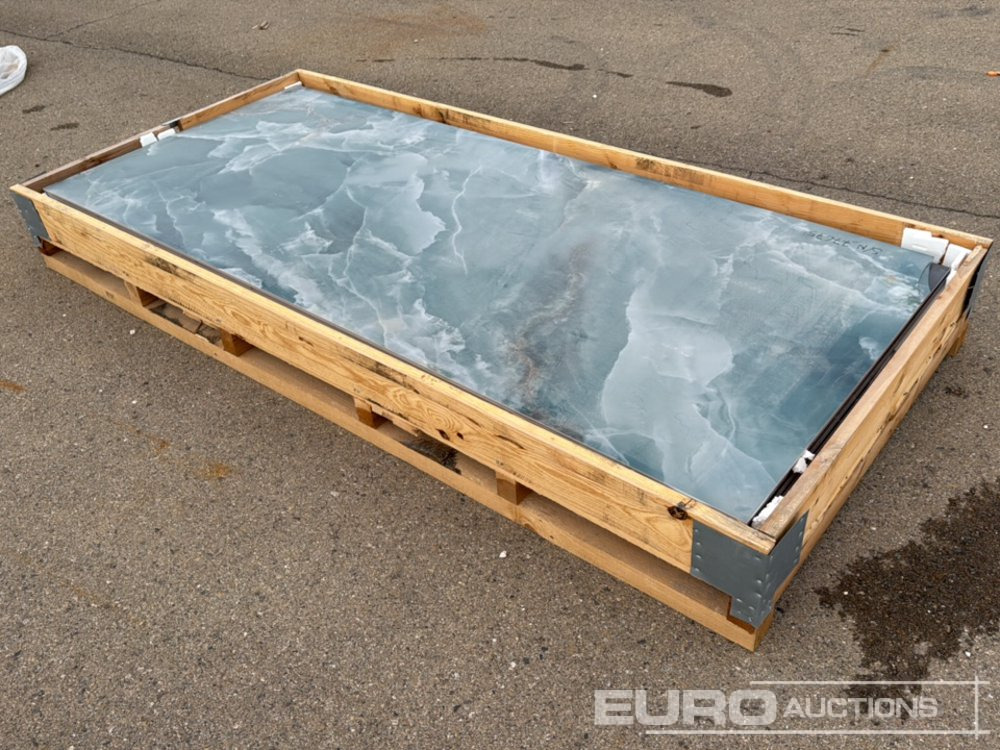 Pallet of Tiles 2,80 x 1,20m (20 Pieces 67.2m2) - Építőipari berendezések: 1 kép. Pallet of Tiles 2,80 x 1,20m (20 Pieces 67.2m2) - Építőipari berendezések: 1 kép.