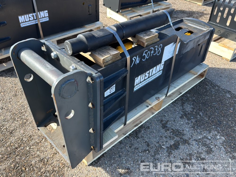 Unused 2025 Mustang HM550 - Hidraulikus törőfej: 3 kép. Unused 2025 Mustang HM550 - Hidraulikus törőfej: 3 kép.