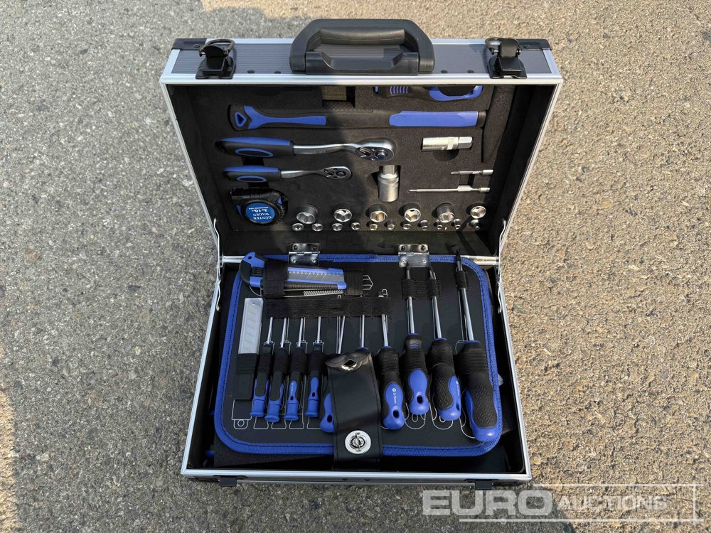 Unused Günter Wagen 110 Pcs Aluminium Tools Box - Építőipari berendezések: 4 kép. Unused Günter Wagen 110 Pcs Aluminium Tools Box - Építőipari berendezések: 4 kép.