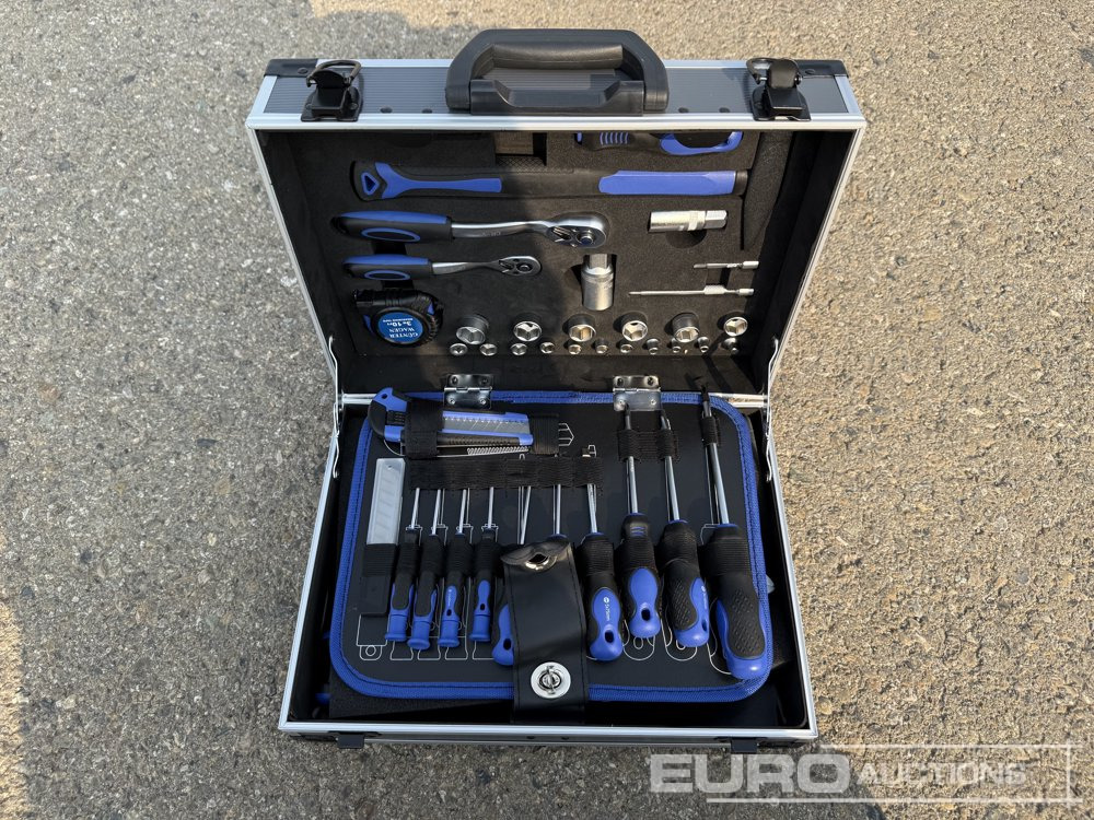 Unused Günter Wagen 110 Pcs Aluminium Tools Box - Építőipari berendezések: 4 kép. Unused Günter Wagen 110 Pcs Aluminium Tools Box - Építőipari berendezések: 4 kép.