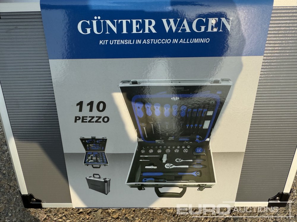 Unused Günter Wagen 110 Pcs Aluminium Tools Box - Építőipari berendezések: 1 kép. Unused Günter Wagen 110 Pcs Aluminium Tools Box - Építőipari berendezések: 1 kép.