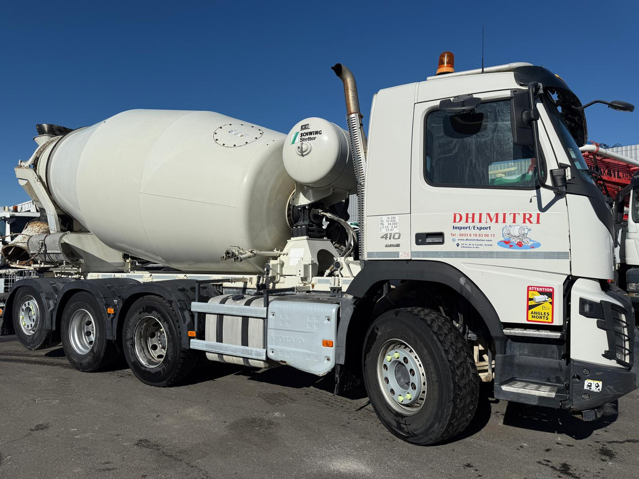 Camion béton Volvo FMX 410 EQ-084-HP - Betonmixer: 3 kép. Camion béton Volvo FMX 410 EQ-084-HP - Betonmixer: 3 kép.