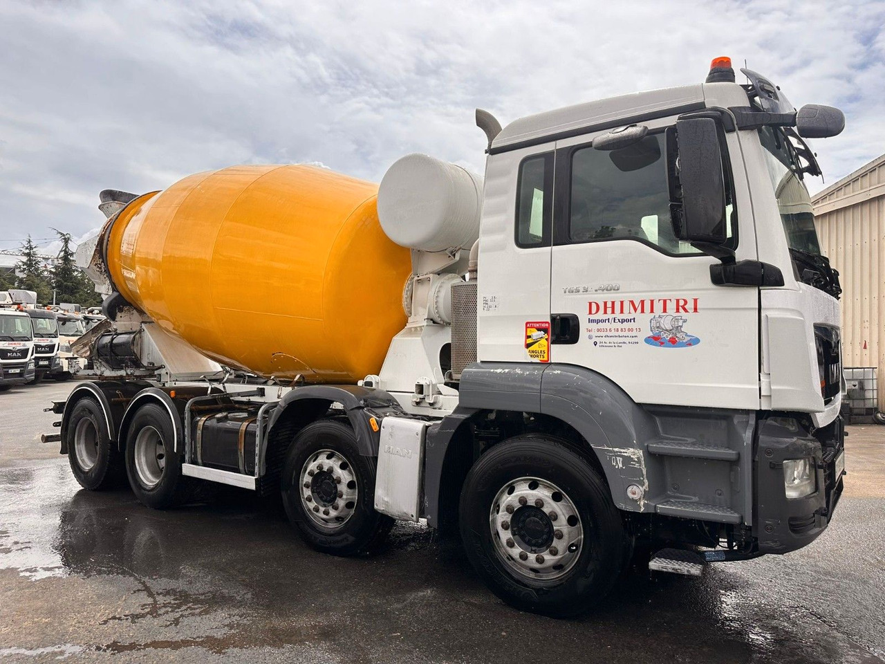 MAN TGS 32.400 - Betonmixer: 2 kép. MAN TGS 32.400 - Betonmixer: 2 kép.
