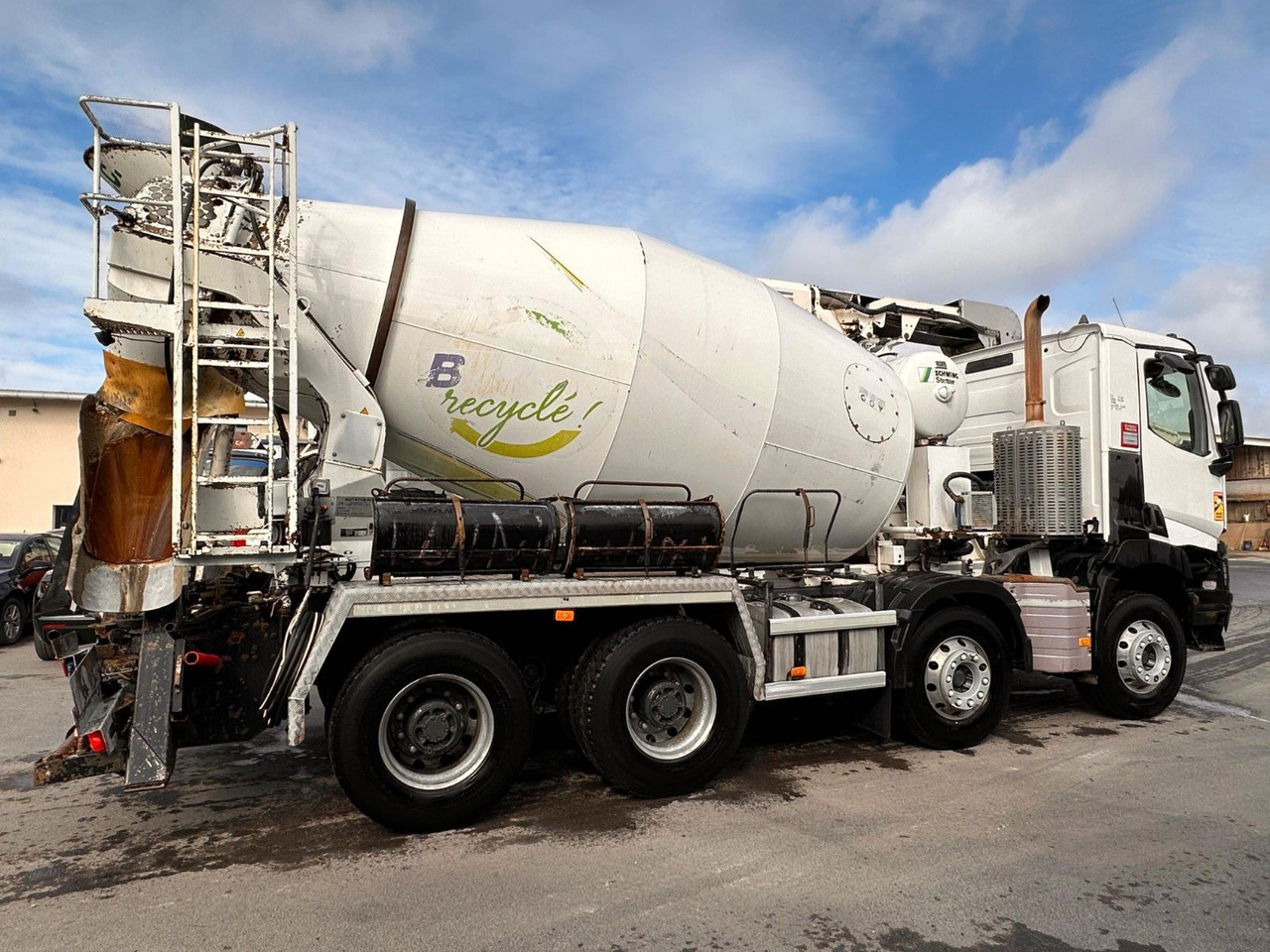 Renault C380 - Betonmixer: 5 kép. Renault C380 - Betonmixer: 5 kép.