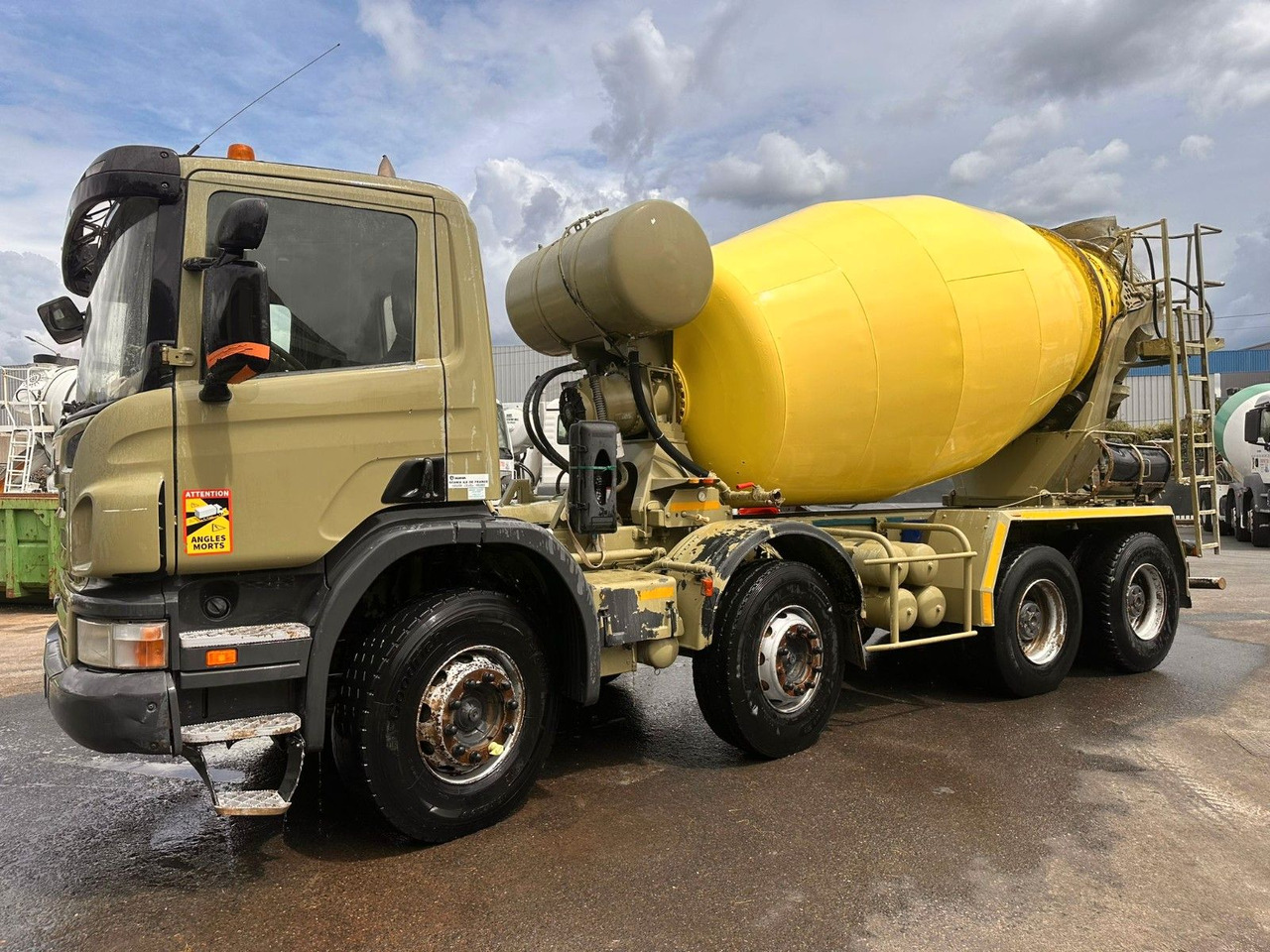 Scania P380 - Betonmixer: 1 kép. Scania P380 - Betonmixer: 1 kép.