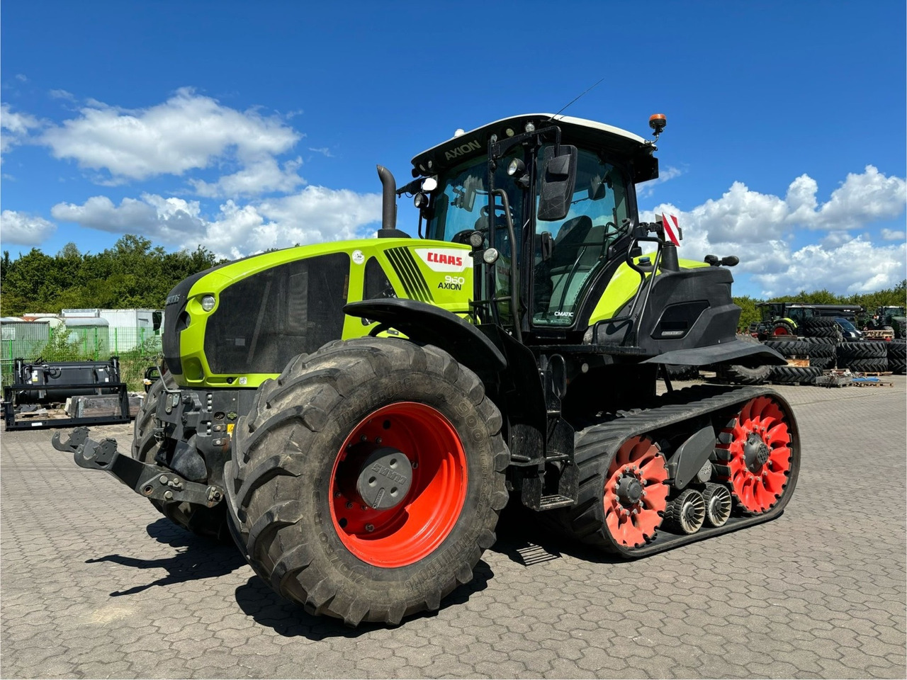 Claas Axion 960 TerraTrac - Traktor: 1 kép. Claas Axion 960 TerraTrac - Traktor: 1 kép.