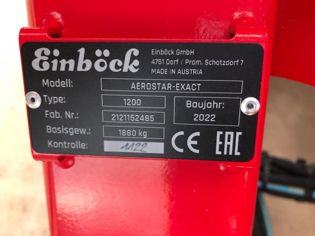 Einböck Aerostar - Exact Striegel 1200 - Rugós borona: 2 kép. Einböck Aerostar - Exact Striegel 1200 - Rugós borona: 2 kép.