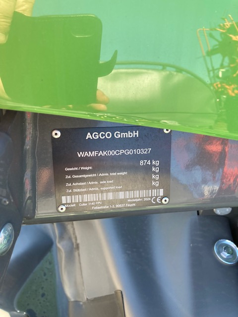 Fendt Cutter 3140 FPV - Fűkasza: 2 kép. Fendt Cutter 3140 FPV - Fűkasza: 2 kép.