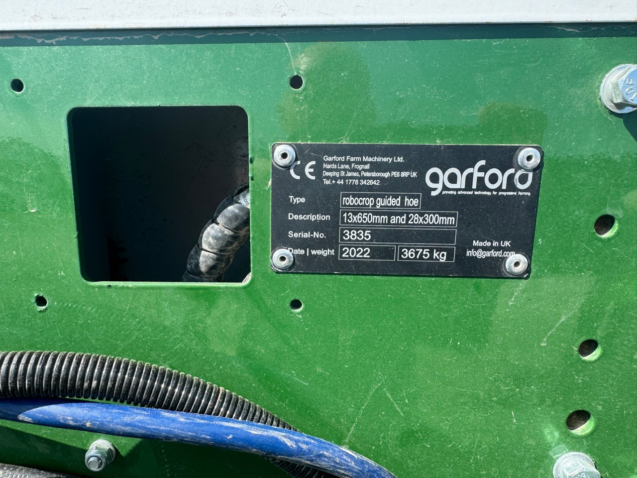 Garford Robocrop Guided Hoe - Cukorrépa kombájn: 5 kép. Garford Robocrop Guided Hoe - Cukorrépa kombájn: 5 kép.