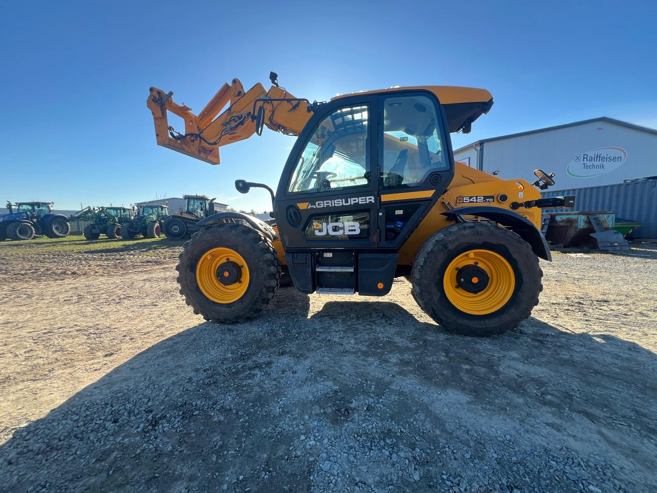 JCB 542-70 AGRI SUPER - Rakodógép: 1 kép. JCB 542-70 AGRI SUPER - Rakodógép: 1 kép.