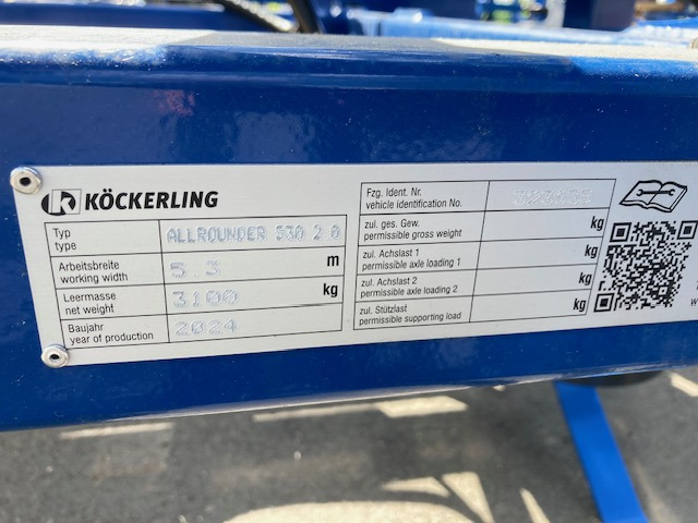 Köckerling Allrounder classic 530 2.0 - Kultivátor: 2 kép. Köckerling Allrounder classic 530 2.0 - Kultivátor: 2 kép.