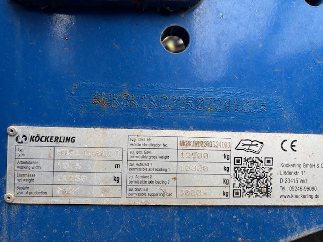 Köckerling Rebell Classic 1050 T - Tárcsás borona: 2 kép. Köckerling Rebell Classic 1050 T - Tárcsás borona: 2 kép.