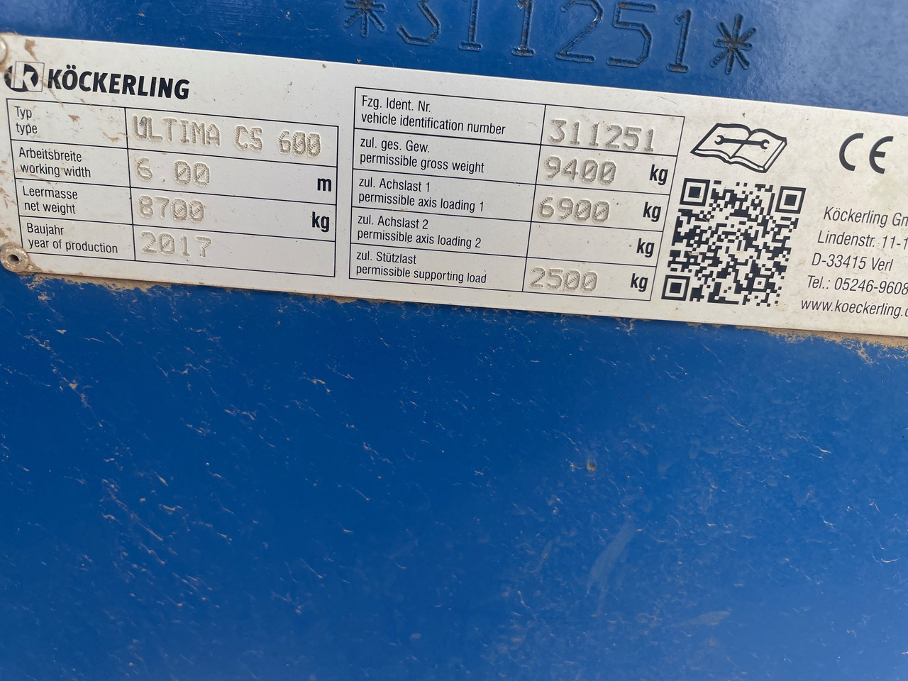 Köckerling Ultima CS 600 - Szemenkénti vetőgép: 2 kép. Köckerling Ultima CS 600 - Szemenkénti vetőgép: 2 kép.