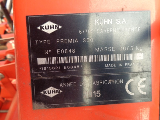 Kuhn Drillkombination Premia 300 - Borona: 5 kép. Kuhn Drillkombination Premia 300 - Borona: 5 kép.