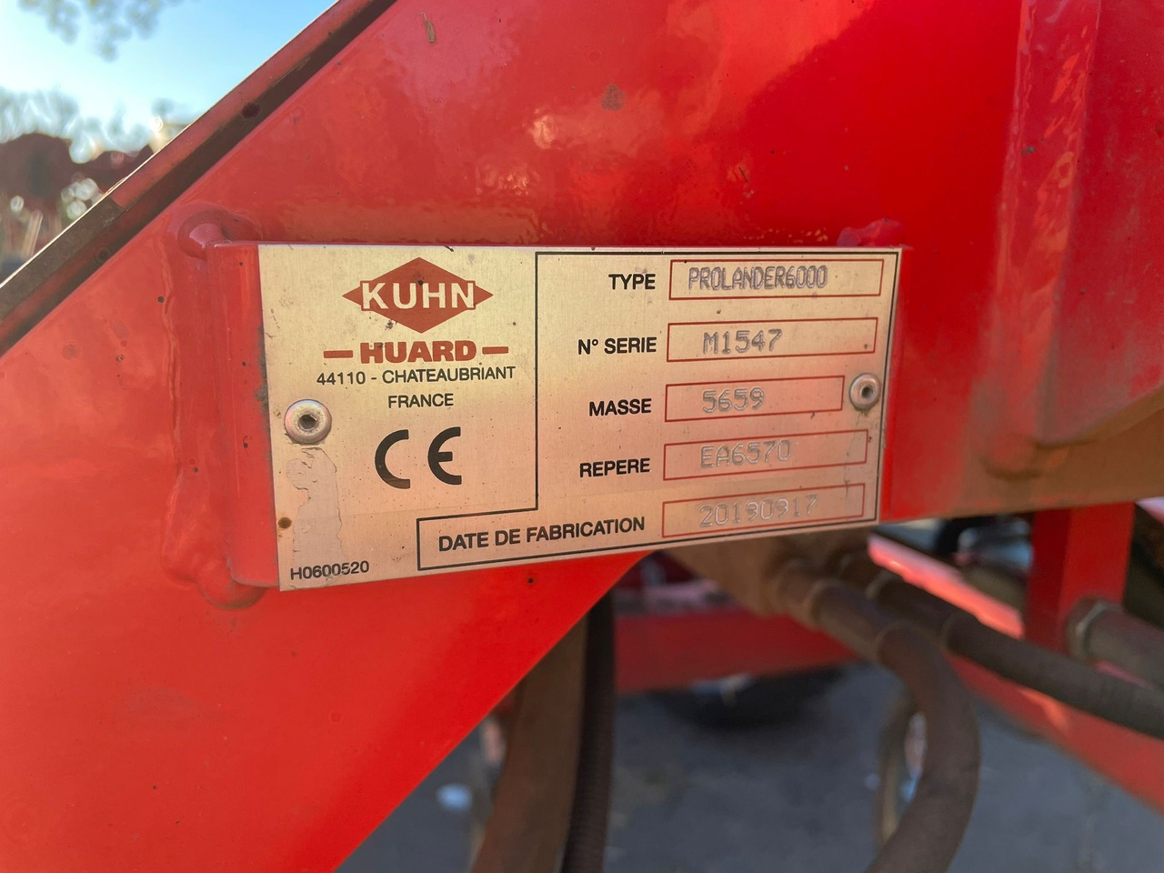 Kuhn Prolander 6000 - Kultivátor: 3 kép. Kuhn Prolander 6000 - Kultivátor: 3 kép.