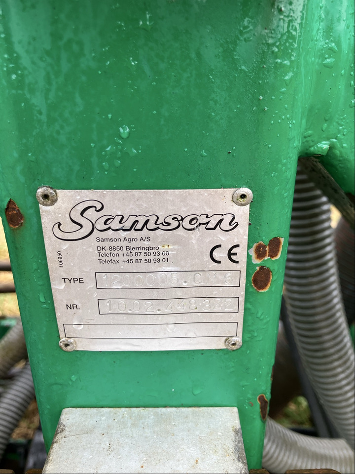 Samson Grubber CM 6 - Műtrágyaszóró: 2 kép. Samson Grubber CM 6 - Műtrágyaszóró: 2 kép.