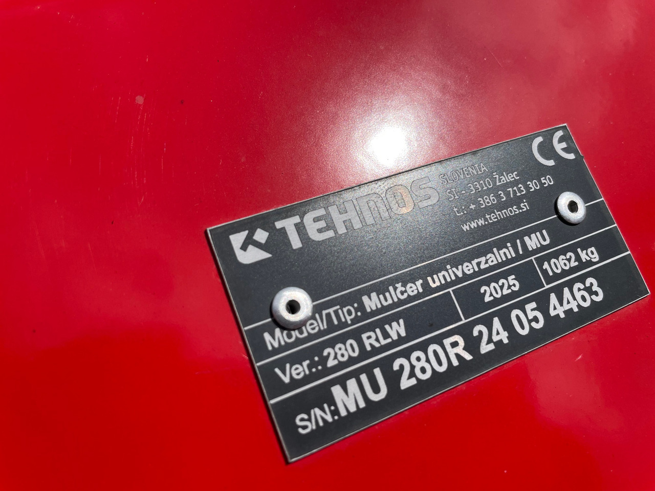 Tehnos Universalmulcher MU 280R Profi - Szárzúzó: 2 kép. Tehnos Universalmulcher MU 280R Profi - Szárzúzó: 2 kép.