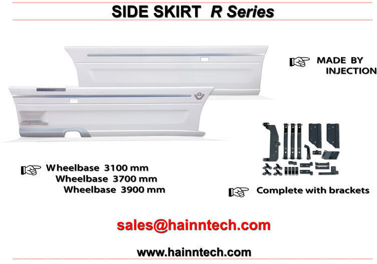 Scania R Serie Sideskirts / Fairings E3 E4 E5 E6 - Légterelő - Teherautó: 2 kép. Scania R Serie Sideskirts / Fairings E3 E4 E5 E6 - Légterelő - Teherautó: 2 kép.