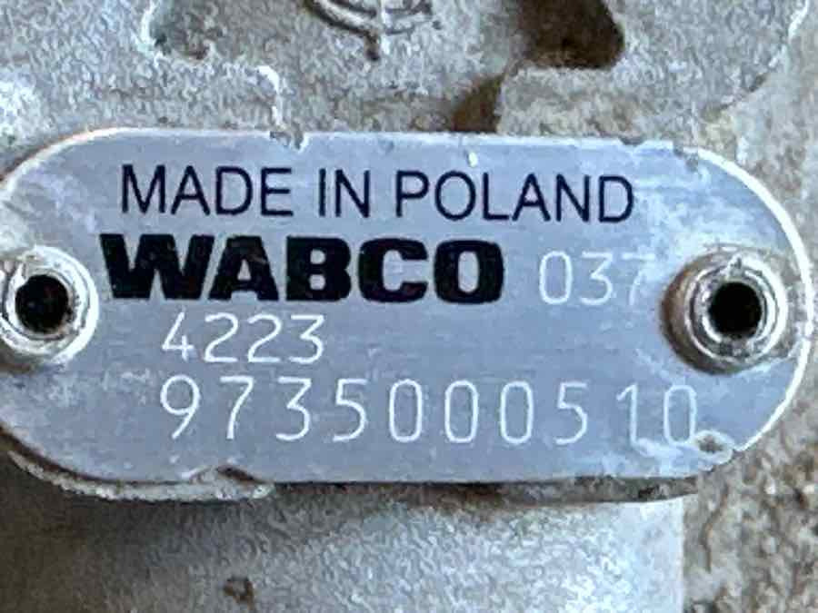 EKERI WABCO VALVE 9735000510 - Szelep - Pótkocsi: 3 kép. EKERI WABCO VALVE 9735000510 - Szelep - Pótkocsi: 3 kép.