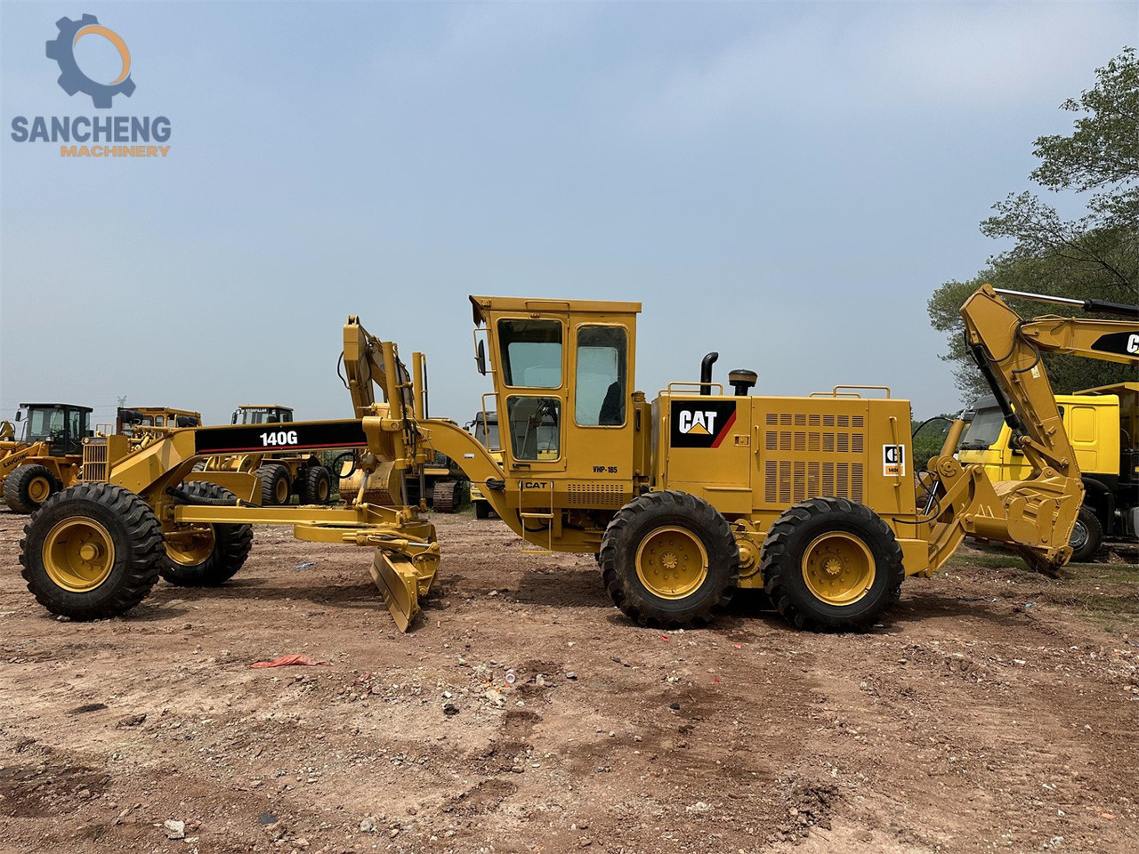 CAT 140G - Gréder: 5 kép. CAT 140G - Gréder: 5 kép.