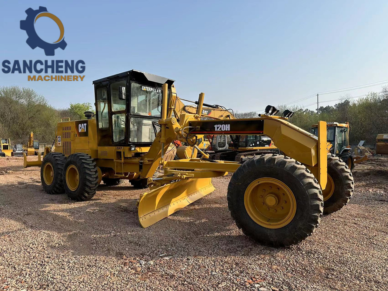 Gréder CATERPILLAR 120H: 7 kép.
