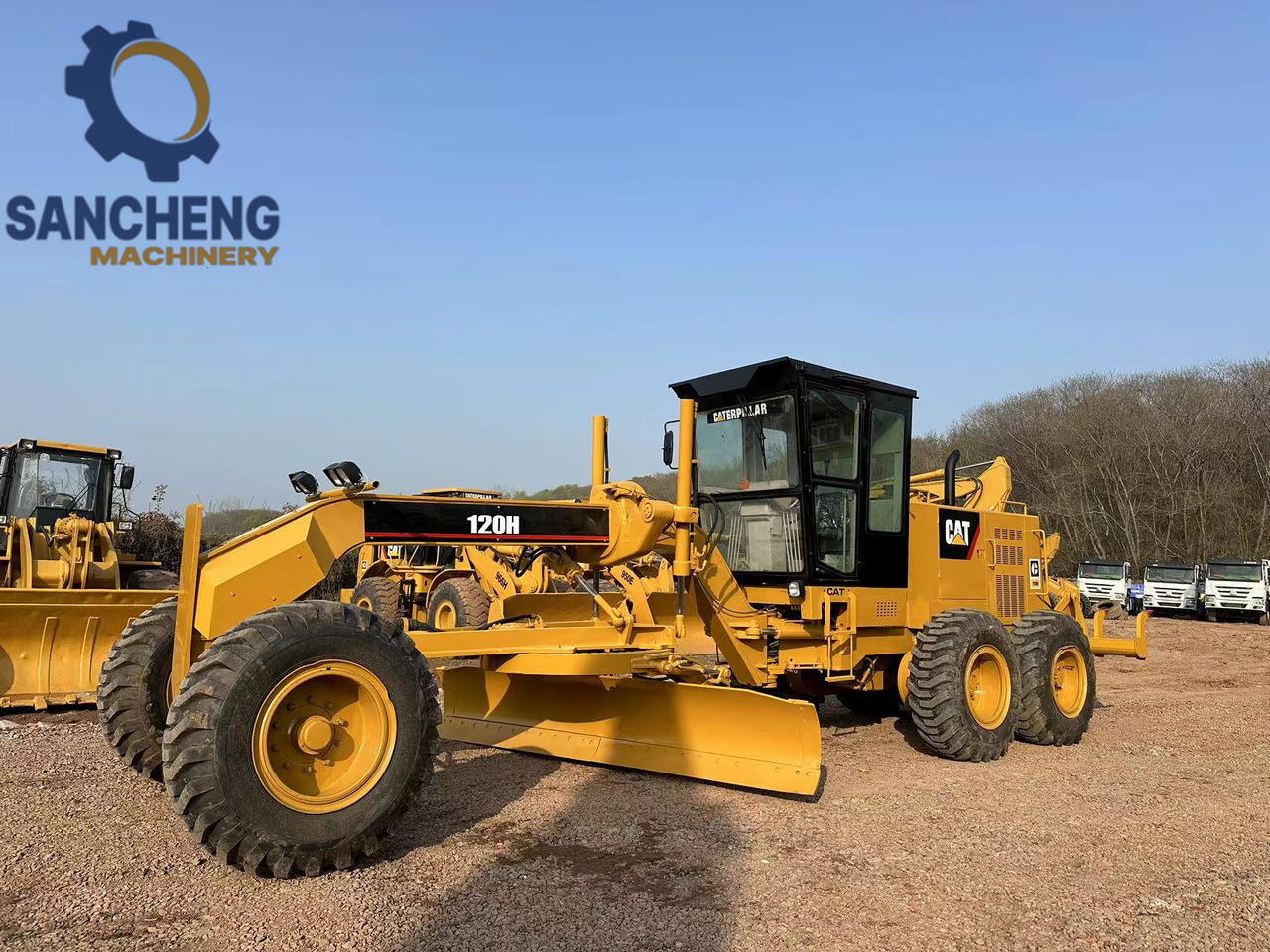 CATERPILLAR 120H - Gréder: 1 kép. CATERPILLAR 120H - Gréder: 1 kép.