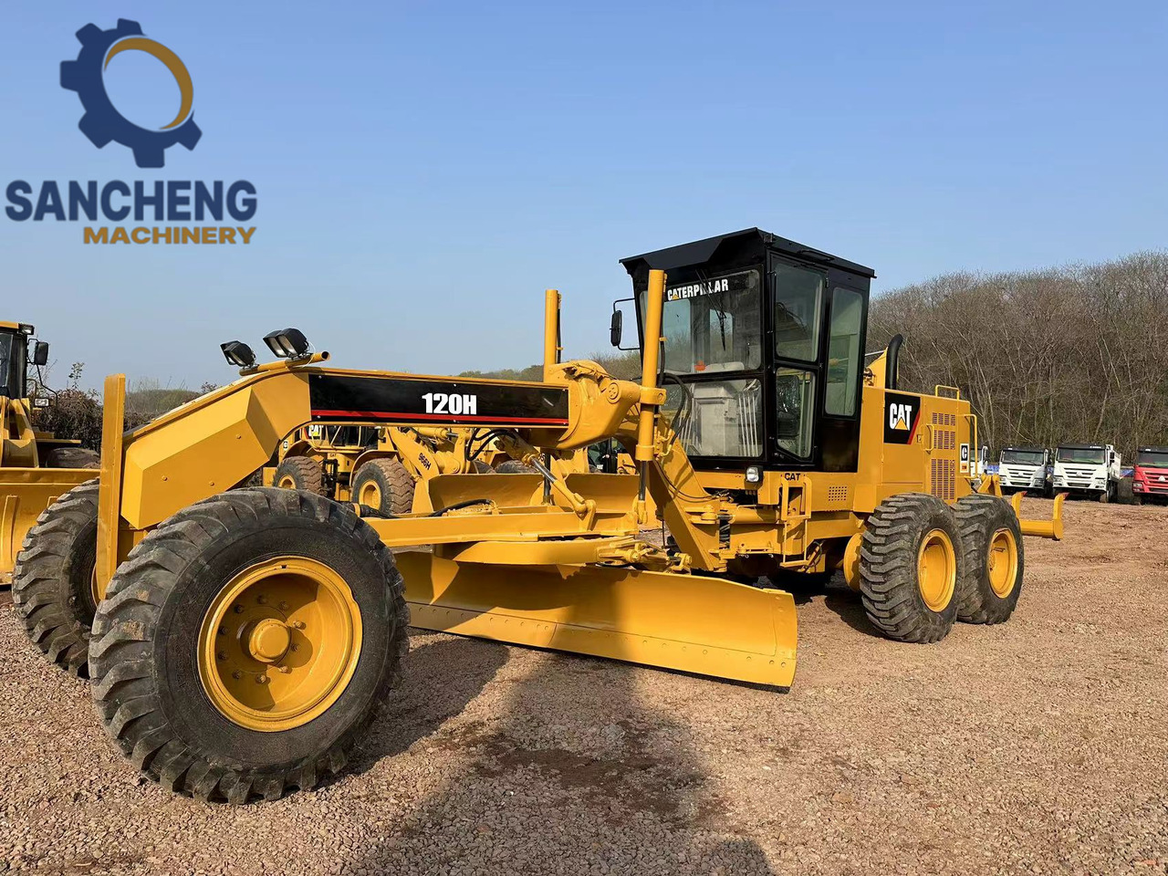 Gréder CATERPILLAR 120H: 6 kép.
