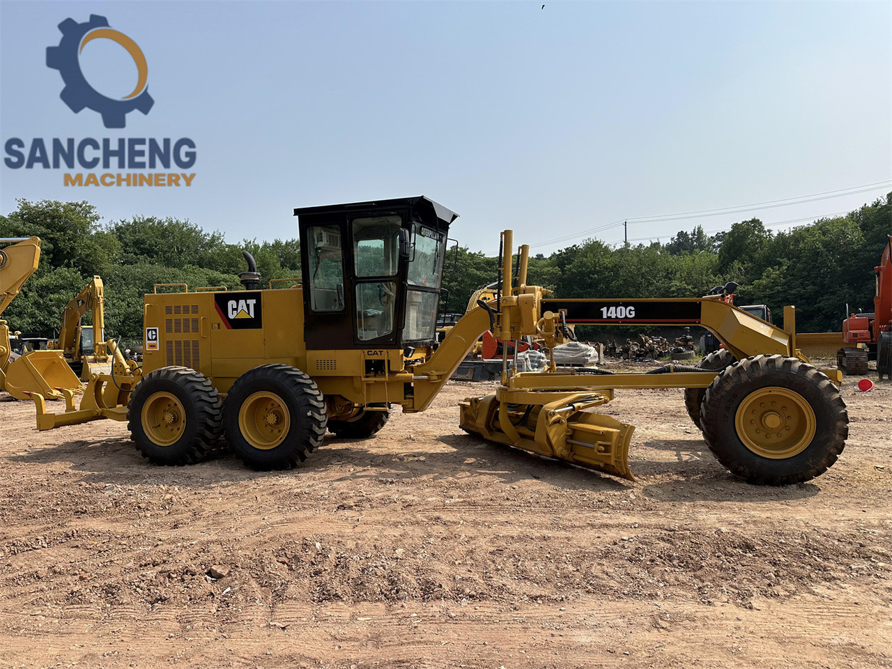 CATERPILLAR 140G - Gréder: 5 kép. CATERPILLAR 140G - Gréder: 5 kép.