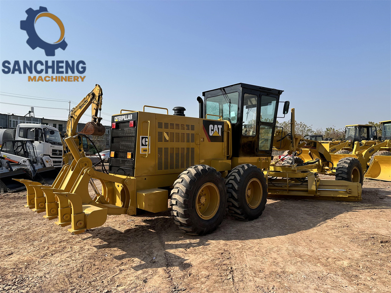 CATERPILLAR 140H - Gréder: 1 kép. CATERPILLAR 140H - Gréder: 1 kép.