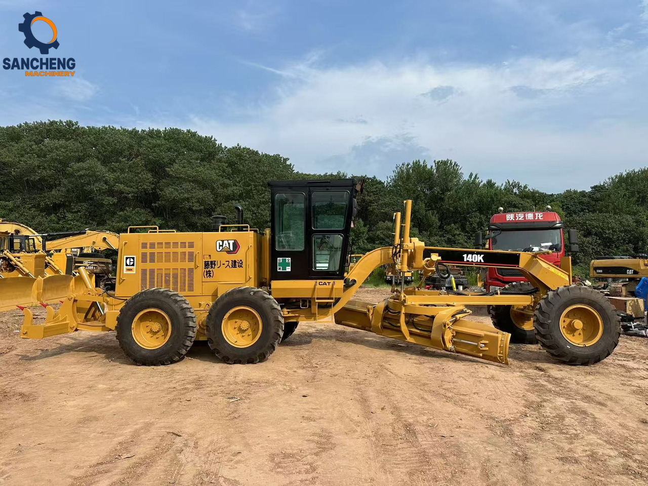 CATERPILLAR 140K - Gréder: 5 kép. CATERPILLAR 140K - Gréder: 5 kép.