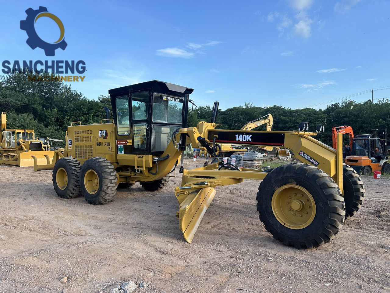 CATERPILLAR 140K motor grader - Gréder: 1 kép. CATERPILLAR 140K motor grader - Gréder: 1 kép.