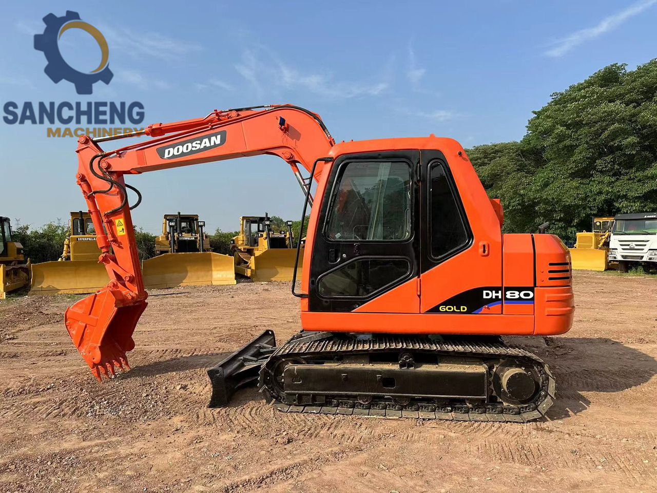 Lánctalpas kotró DOOSAN DH80 Mini Excavator: 6 kép.