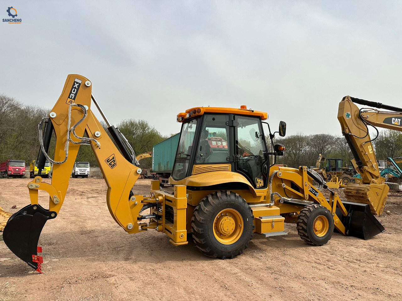 JCB 3CX - Kotrórakodó: 5 kép. JCB 3CX - Kotrórakodó: 5 kép.