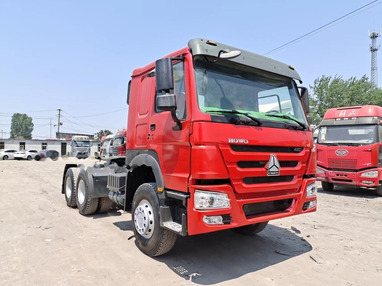 SINOTRUK Howo tractor unit 420hp - Nyergesvontató: 1 kép. SINOTRUK Howo tractor unit 420hp - Nyergesvontató: 1 kép.