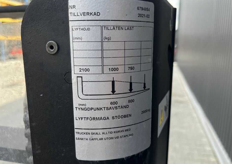 BT SPE200D - Emelőtargoncá: 5 kép. BT SPE200D - Emelőtargoncá: 5 kép.