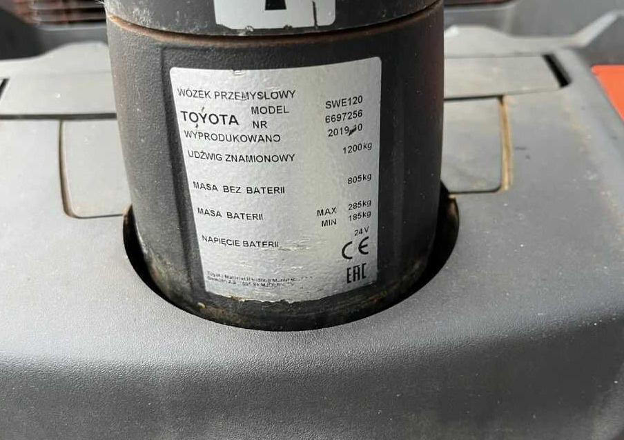 BT SWE120 - Emelőtargoncá: 4 kép. BT SWE120 - Emelőtargoncá: 4 kép.