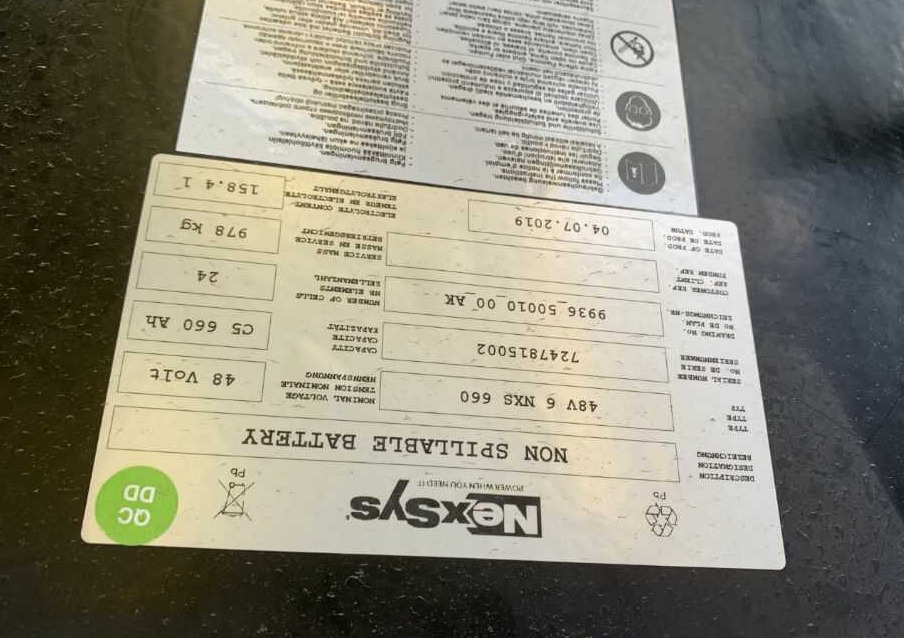 Jungheinrich EFG216 - Elektromos targonca: 5 kép. Jungheinrich EFG216 - Elektromos targonca: 5 kép.