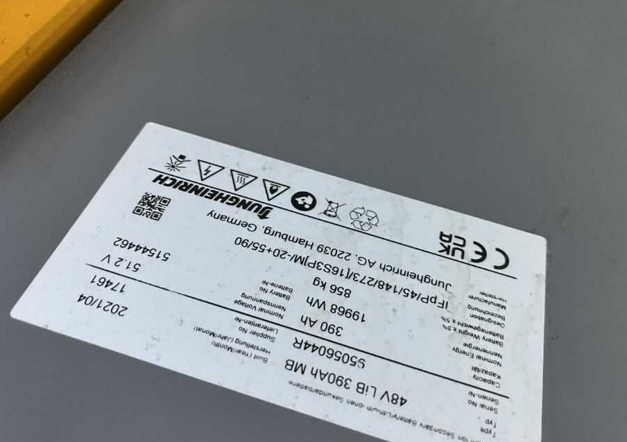 Jungheinrich EFG216k - Elektromos targonca: 5 kép. Jungheinrich EFG216k - Elektromos targonca: 5 kép.