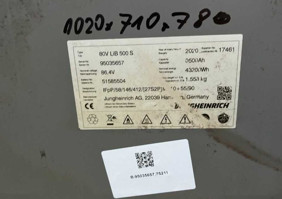 Jungheinrich EFG425k - Elektromos targonca: 5 kép. Jungheinrich EFG425k - Elektromos targonca: 5 kép.